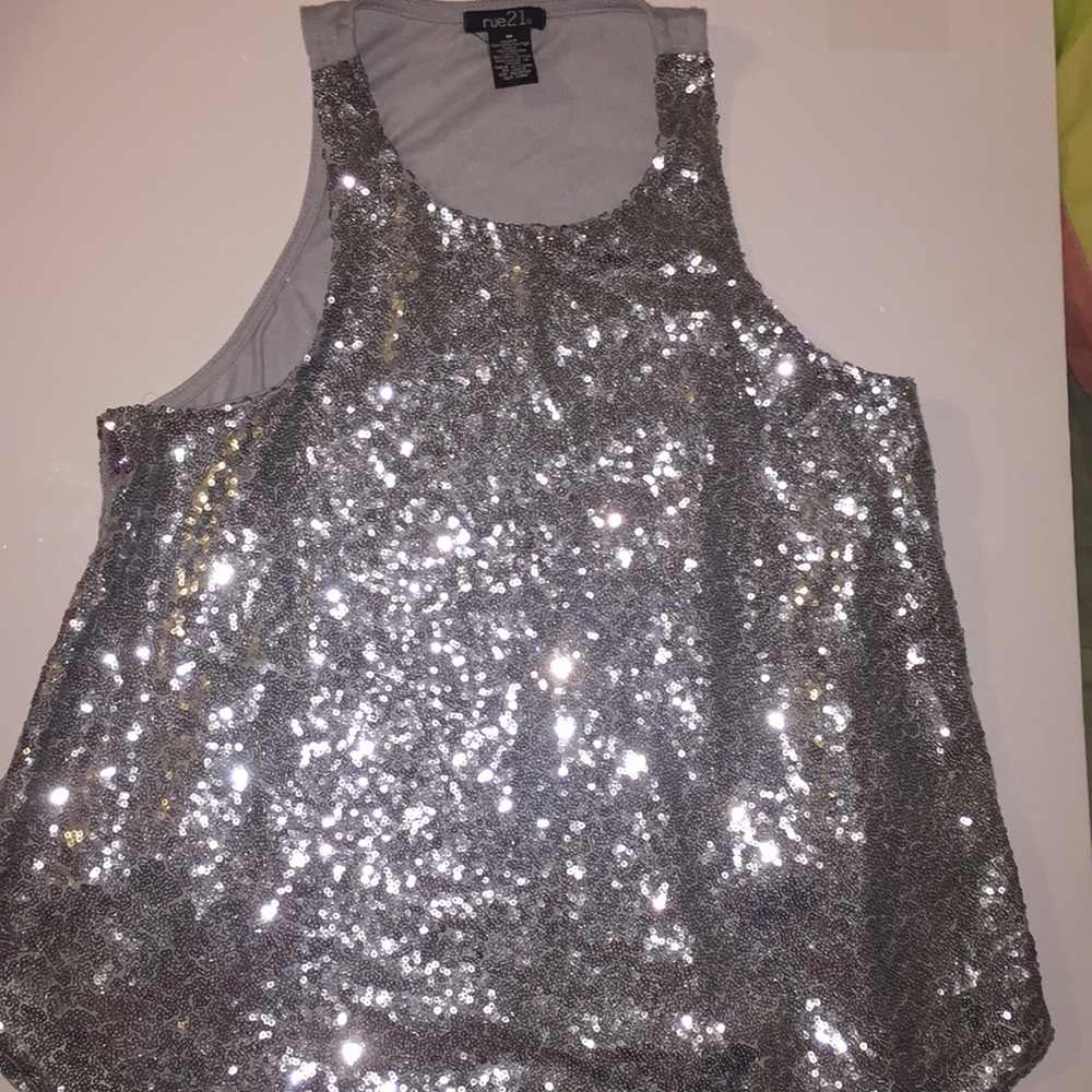 Rue21 Sequin Tank Top